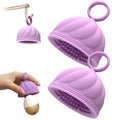 Egg Washer for Fresh Eggs - Upgraded 2.0 Silicone Egg Scrubber | Farm Fresh Egg & Vegetable Scrubber (Purple 2Pcs) - color: Purple 2pcs