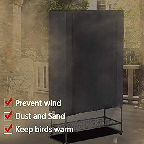 Universal Bird Parrot Cage Cover Large Night Birdcage Protector for Bird Rescue, Night Accessories Guard, Windproof & Waterproof