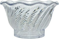 Replacement Jelly Cup for Cauff Oriole Feeder, 5 Ounce, Clear Plastic Bowl Insert (2)