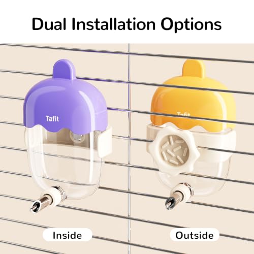 Leak-Proof Automatic Bird Water Feeder with Spring Valve, Clear No Mess Cage Water Dispenser for Parakeets, Cockatiels, Budgies, Finches, Lovebirds & Canaries, 4.1 fl oz (120ml), Green - color: Green, size: 4.1 fl oz