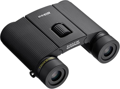 Nikon Trailblazer II 8x25 | Ultra-Compact Waterproof and Fogproof Travel Binoculars with Multilayer-Coated Optics and Rubber-Armored Body | Ultra-Compact Waterproof, fogproof Travel Binoculars, multilayer-Coated Optics, rubber-Armored Body