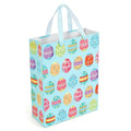 STPIYFZU 13" Large Easter Gift Bags with Handles, Egg Design Reusable Paper Easter Bag for Egg Hunts Kids Party Supplies, Gift Wrapping - color: 1 PCS Egg bags
