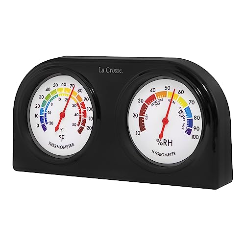 La Crosse 104-288 Analog Thermometer and Humidity Gauge