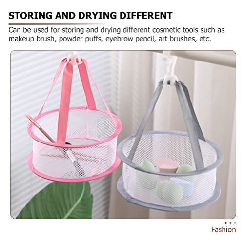 2pcs Drying Net Bag Polyester Drying Rack Beauty Egg