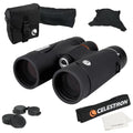 Celestron TrailSeeker ED 8x42 Binoculars for Birding & Nature – ED Glass | ED Glass for Sharp Detail, Phase & Dielectric-Coated BaK-4 Prisms, Fully Broadband Multi-Coated, Magnesium Alloy Body - style: TrailSeeker ED 8X42