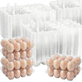 150Pack 12-Count Plastic Egg Cartons Bulk Clear Reusable Egg Containers | Egg Cartons Cheap Bulk, Egg Carton, Egg Cartons Bulk, Egg Tray, Egg Flats, Egg Crates, Paper Egg Cartons. - size: 150pack