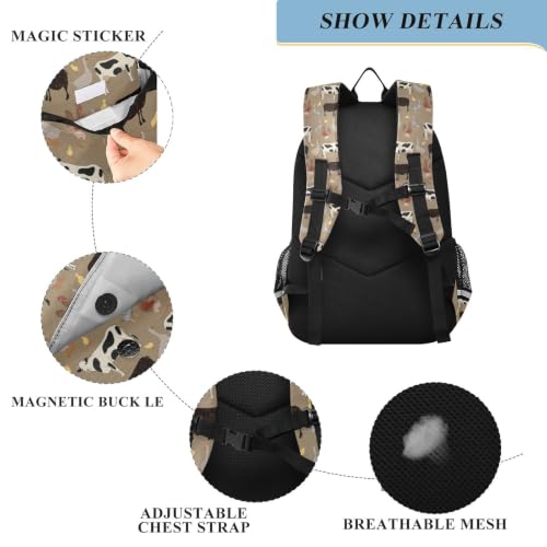 Kids Backpack Elementary Middle School Bags for Boys Girls | Travel, Daypack, Lightweight, Waterproof, with Reflective Strip - color: Multi 22
