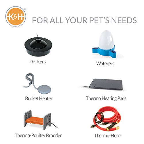K&H Pet Products Ice Eliminator Original Birdbath Deicer Natural Original 50 Watts - size: Original 50 Watts