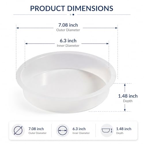 2 Pack Plastic Bird Water Bowls - 7.08 Inch Bird Bath Bowl Replacement, Water Tray Dish for Outdoor Use, Perfect for Birdfeeder & Birdbath Combo - color: White