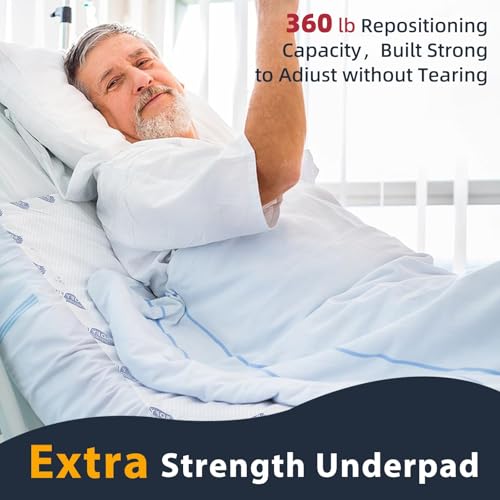 SOFYFINE Tear Resistant Bed Pads 30"x36", 60 Count, XXL Extra-Large Incontinence Bed Pads – Mattress Protector Pee Pads for Adults Kids, Bed Protection & Heavy Duty Underpads - size: 36"x30"(60 Count)-Heavy Duty