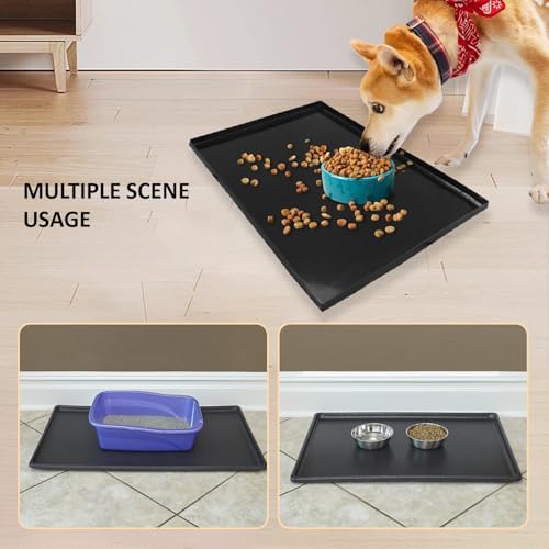 Replacement Tray for Dog Crate Pans Large 30 Inch Plastic Bottom Pan for Pet Kennel Crate Liner Trays (30 inch)