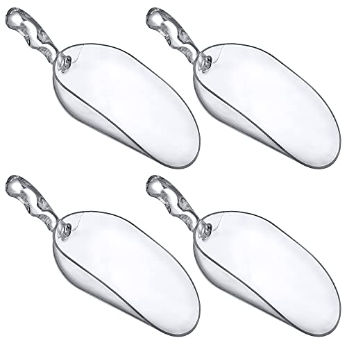 Elsa - 24-Ounce Plastic Ice Scoops (Set of 4), Plastic Utility Scoops, BPA-Free, Food-Grade, Shatter-Proof, Good for Kitchen and Restaurant, Perfect for Home and Commercial Use - style: 24 oz, 4-Pack