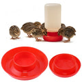 Enhon 2 Pack 2 Sizes Quail Waterer Base, Quail & Chick No Drown Water Base - size: 2 Sizes