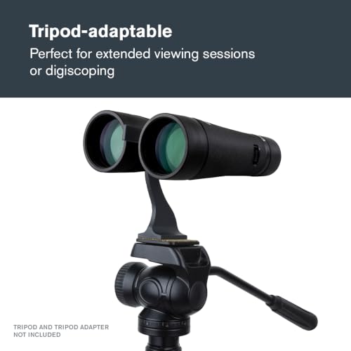 Celestron TrailSeeker ED 10x50 ED Glass Binoculars for Low-Light Viewing | Large 50mm Objectives, ED Glass for Bright Views, Phase & Dielectric-Coated BaK-4 Prisms, Fully Broadband Multi-Coated - style: Trailseeker ED 10x50