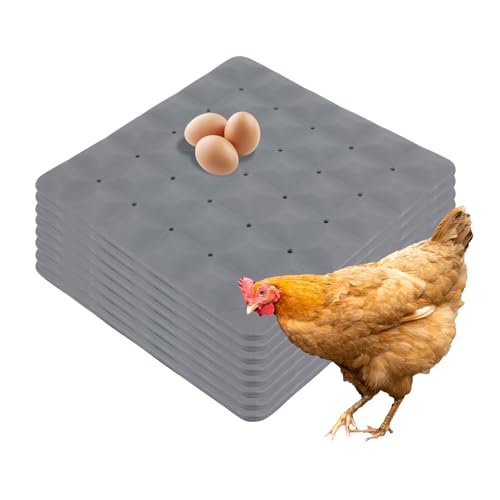 Chicken Nesting Pads Set, 12×12 Inch Reusable Nesting Box Liners Pads, Washable Nesting Pads for Chicken Coop, Poultry Nest Box Pads for Laying Eggs (8 PCS) - color: 8 PCS