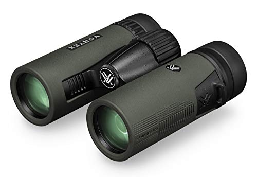 Vortex Diamondback HD 10x32 Binoculars | HD Optics, Tripod Adaptable, Waterproof, Fogproof, Shockproof, Included Carry Case - Unlimited, Unconditional Warranty - color: Green, size: 10x32