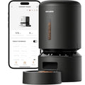 PETLIBRO Automatic Cat Feeder, 5G WiFi Automatic Dog Food Dispenser with Freshness Preservation, 5L Timed Pet Feeder with Low Food Sensor, Up to 10 Meals Per Day, Granary Black - color: Black, size: 5L-with WiFi
