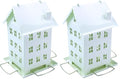 Perky-Pet WFH001 2 Farmhouse Wild Bird Feeder, No Size, White (Pack of 2) - size: No Size (Pack of 2)