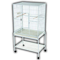 A&E Cage Company Flight Bird Cage in White