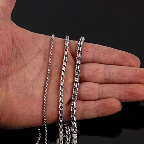 Alipis Parrot Foot Chain Ankle Ring 21.65 Inch Thin Stainless Steel Bird Anklet for Cockatiels Peonies Lovebirds Anti-Off Durable Pet Harness