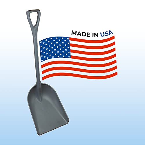 Remco 698288 Shovel,One-Piece,14",PP,Gray - color: Gray, size: 14 inch Blade