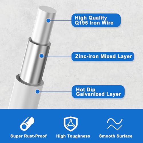 Hardware Cloth 1/2 in 48 in x 100 ft 19 Gauge Wire Mesh | Long mesh roll with strong welds and low defect rate for Chicken Coop, Garden Fence, Raised Bed and Animal Enclosure - size: Silver 1/2" 48" x 100' 19Ga