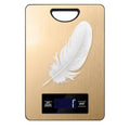 Food Scale, Digital Kitchen Scale with Hanging Loop, 11lb Baking Scale | 1g Accuracy, g/oz,etc.5 Unit Conversion, Tare Function, Fingerprint-Resistant Steel, Suitable for Cooking, Baking ,Meal Prep - color: Champagne gold