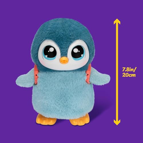 Little Live Pets Walking Penguin My Pet Waddles, Interactive Plush Penguin with 25+ Sounds and Detachable Leash, Toy Penguins for Kids of Ages 5+ | Dances, flaps wings, eats & giggles when fed; interactive plush pet toy for kids ages 5+ - style: Walking P