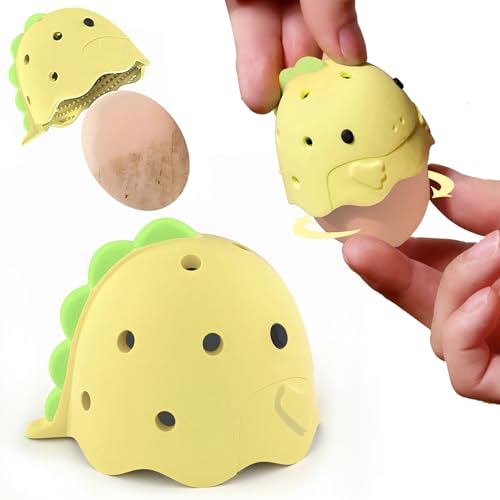 Silicone Egg Washer - Cute Dinosaur Egg Cleaner for Fresh Eggs, Fruits & Veggies, Ideal for Homesteaders, Backyard Chickens & Egg Collectors