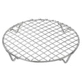uxcell Round Cooking Rack 7.9 Inch Dia Stainless Steel Wire Cooling Steamer Rack for Baking Canning Cooking Roasting Cooling Grilling Drying, Silver - size: 7.9 Inch