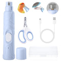Bird Nail Grinder,Bird Beak Grinder,Silenced Bird Nail File with LED Lamp,Suitable for Budgerigars,Parakeets,Conure,Parakeets,Crested Myna,Lovebirds, Finches.