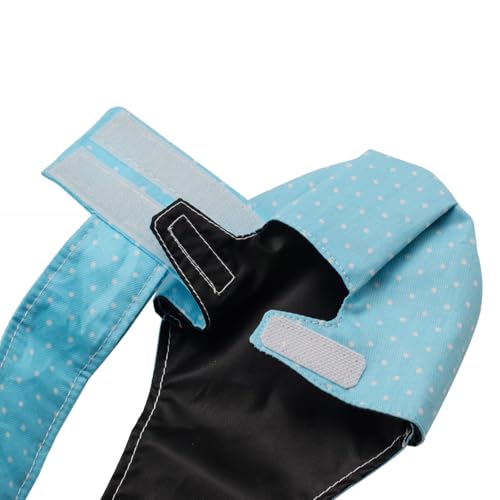 BestParts 2pcs Button Adjustable Diaper for Goose Duck Chicken Blue+Pink S | 2pcs Button Adjustable Version Cloth Reusable Waterproof Diapers for Farm Pet Goose Duck Chicken Blue + Pink, S(0.55-1.65lbs) - color: Blue + Pink, size: S(0.55-1.65pounds)