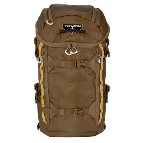 TENZING 1500 Whitetail Day Pack, Buckskin Tan Ultra-Durable Hunting Backpack with 4 Compartments & 10 Organizational Pockets Camo Backpack for Hunting Gear and Equipment - color: Buckskin Tan