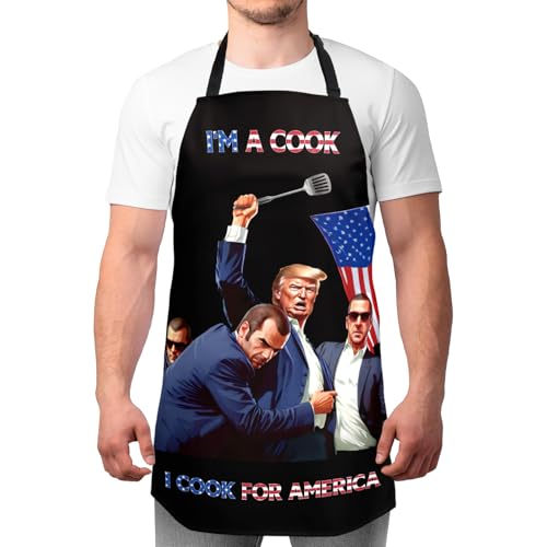 Funny Men Cooking Grilling Aprons Belly BBQ Funny Gag Gifts for Christmas, White Elephant Gift Exchange (Black, One Size) - color: Black