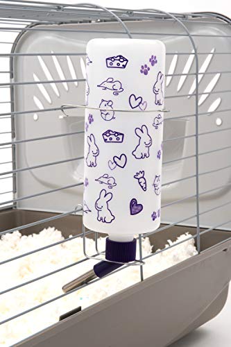 Lixit® Bulk Water Bottles with Display Case for Rabbits, Ferrets, Chinchillas, Rats, Mice, Guinea Pigs', and Other Small Animals - Made in USA (32 Ounce (Pack of 6)) - size: 32-Ounce