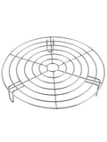 Dia 10.8" Round Cooking Rack Stainless Steel Steamer Rack with 2.8" Height Legs Grilling Rack Canning Rack Cooling Rack for Baking Canning Cooking (Height 2.8",11"/28cm) - color: White, size: 11"