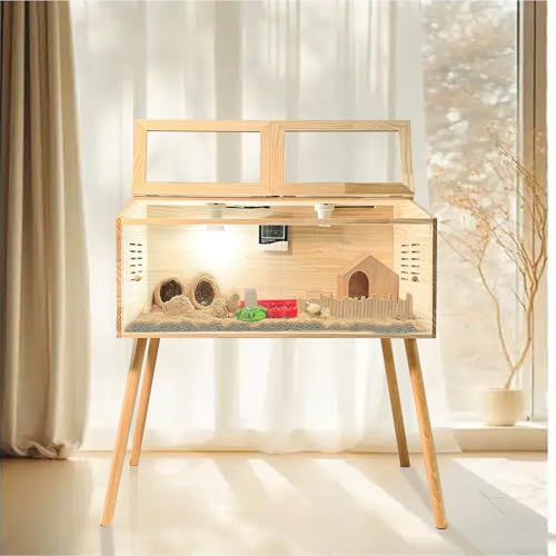 Brooder Box for Chicks, Kit with Heat,Chick Brooder Box with Sliding Door,with Thermostat,Table Legs, Temperature and Humidity Meter,Suitable for Quails/Chicks/Ducks/Quails/Hamsters (40×16×16 inches) - color: 40×16×16 inches