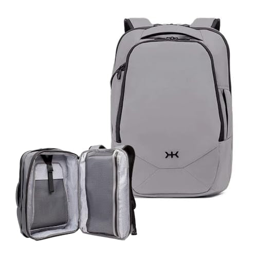 Knack Small Series 2 Laptop Backpack Fits up to 16 Inch Laptops - Knack Bags Carry-On Backpack, TSA Approved, Expandable Travel Backpacks With 2 Day Outfit Capacity, Alloy Gray - color: Alloy Gray, size: Small