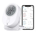 Govee Smart WiFi Thermometer Hygrometer H5051 Indoor with LCD & App Alert | Temperature and humidity monitor greenhouse & wine cellar remotely, get 2-year free data storage export