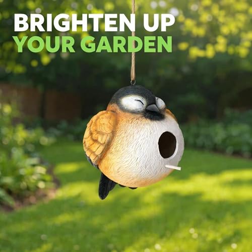 Spoontiques Chickadee Birdhouse, Multicolor, Garden Décor - Decorative Birdhouse for Yard and Garden Decoration - color: Multicolor