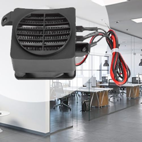 Constant Temperature Heating Elements, PTC Fan Car Heater, Small Space Heating Incubator for Home, Small Space, Air Conditioner (24V 250W)