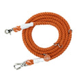 Spice Hands-Free Rope Leash - color: Pumpkin Spice Hands-Free Dog Leash
