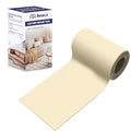 Besezx Leather Repair Patch Tape Kit, Self Adhesive Leather Repair for Furniture, Couch, Sofa, Car Seats,Office Chair,Vinyl Repair Kit.3.1inx60in - color: White Khaki, size: 3.1 in x 60 in