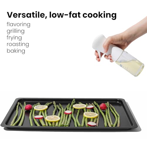 Oil Sprayer 150ml glass bottle. Upgraded Version.Fine Mist Spray Bottle for Air Fryer, Olive Oil, Avocado Oil, Healthy Nonstick Frying, Commercial & Home Kitchen Use (Classic PS630) - style: Classic PS630