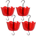 Ant Moat for Hummingbird Feeders 4 Pack,5 oz High Capacity，Suitable for Outdoor Patio Hanging Feeder, Garden Decoration, Sturdy and Leak-Proof(Bottle not Included