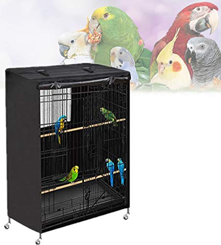 Universal Bird Parrot Cage Cover Large Night Birdcage Protector for Bird Rescue, Night Accessories Guard, Windproof & Waterproof