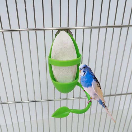 2pcs Bird Feeding Cup Rack Plastic Cuttlebone Holder,Bird Food Holder, Plastic Pet Supplies Fruit Vegetable Storage Stands