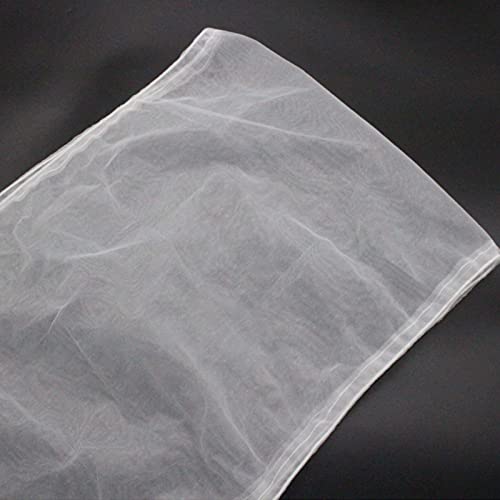 Bird Cage Seed Catcher, Large Airy Gauze Seeds Bird Cage Cover Guard Adjustable Bird Cage Cover Birdcage Seed Feather Catcher Universal Birdcage Parrot Bird Nylon Mesh Net Cover(L-118x16 in, White) - color: White, size: Large