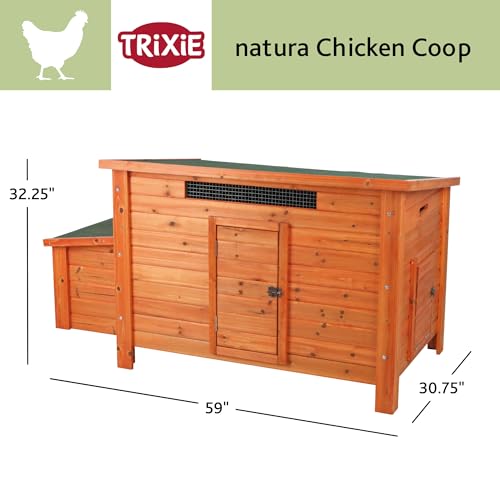 TRIXIE Pet Products Chicken Coop, 59 x 30.75 x 32.25 inches