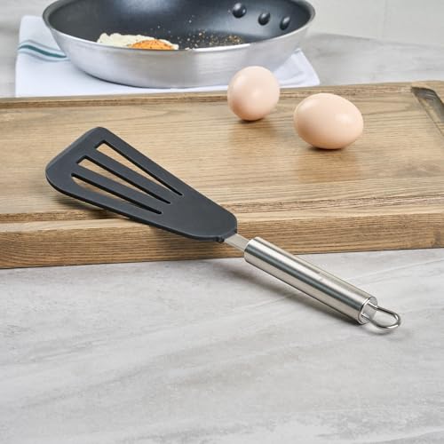 Restaurantware Black Silicone Fish Egg Turner Spatula - size: Silicone Fish/Egg Spatula